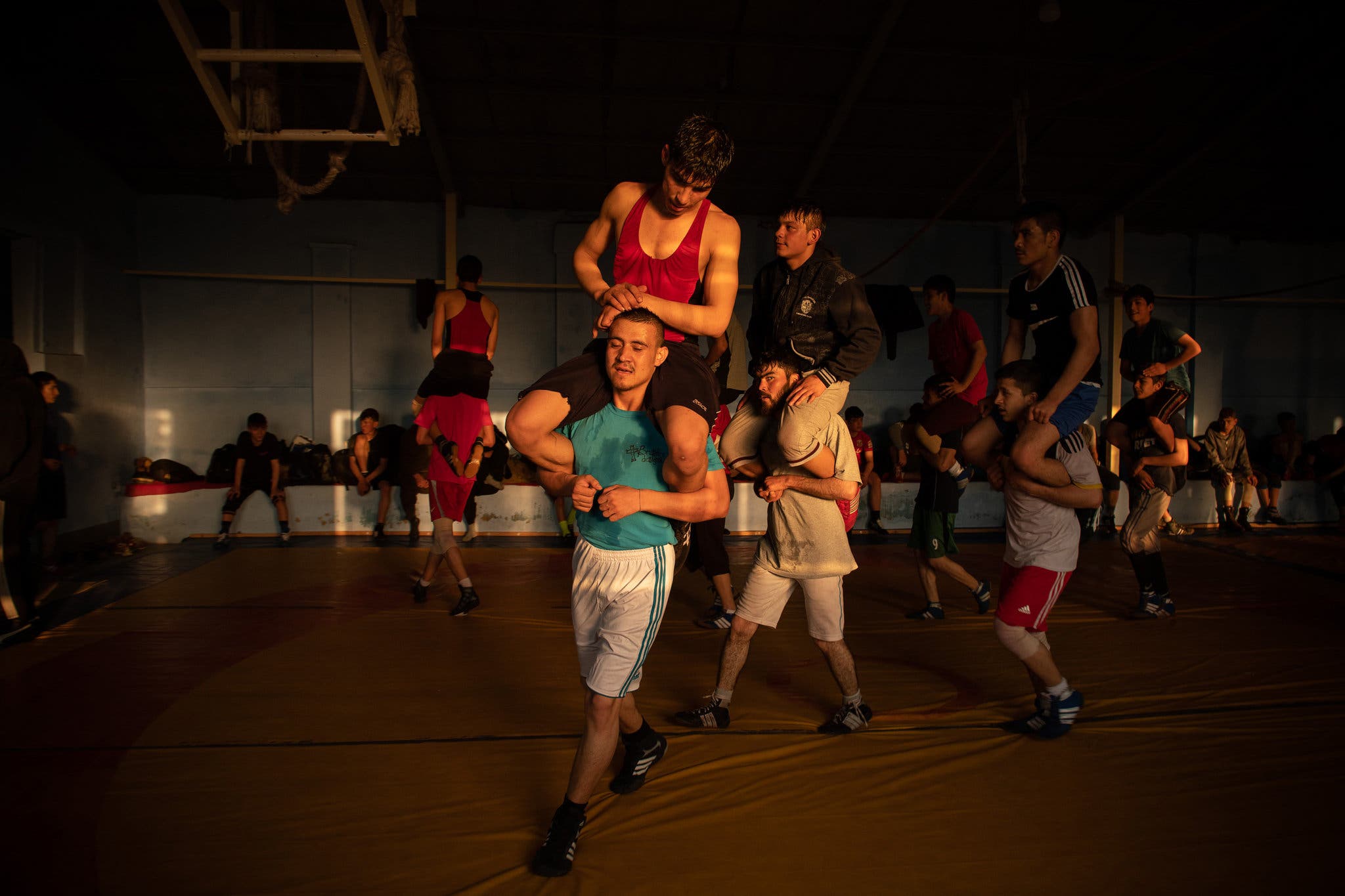 Read more about the article Bombed by ISIS, an Afghan Wrestling Club Is Back: ‘They Can’t Stop Us’
